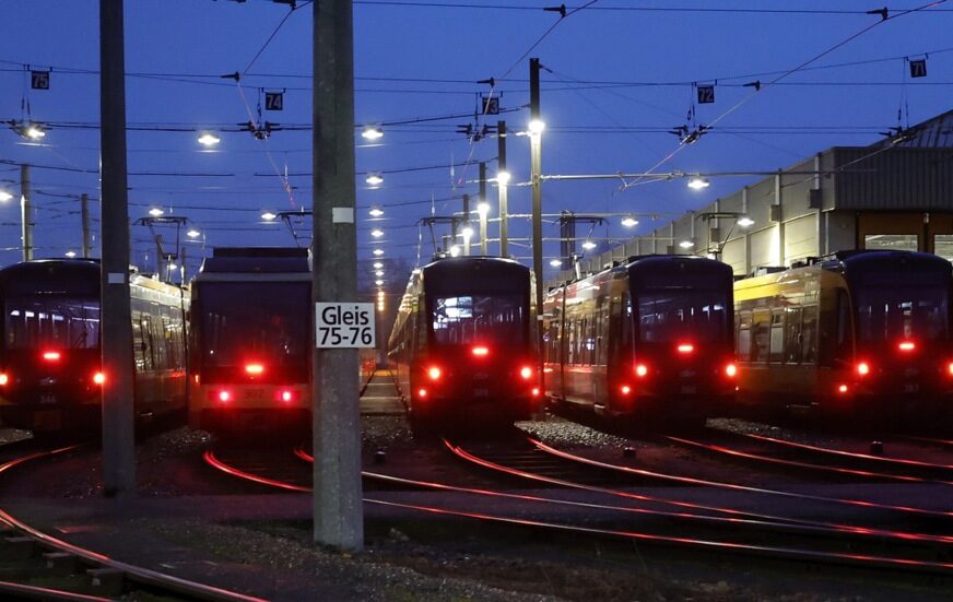 Štrajk radnika javnog prevoza u Njemačkoj