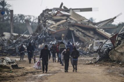 Amerika predložila nacrt rezolucije o privremenom prekidu vatre u Pojasu Gaze "Velika kopnena ofanziva u Rafi rezultirala bi daljom štetom"