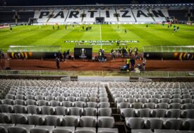 (FOTO) Hram crno-bijelih pod hipotekom: Partizan može izgubiti stadion JNA zbog duga za porez državi