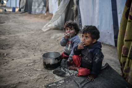 djeca u Pojasu Gaze 