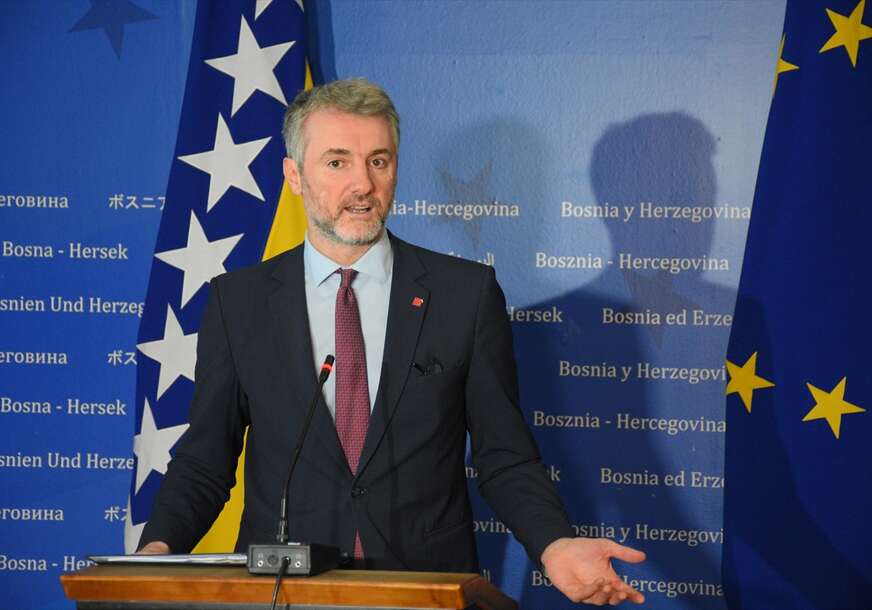 Ministar prometa i komunikacija Bosne i Hercegovine Edin Forto