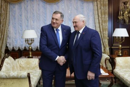 Aleksandar Lukašenko i Milorad Dodik