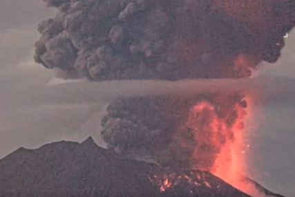 (VIDEO) Drama u Japanu: Eruptirao vulkan, kulja dim