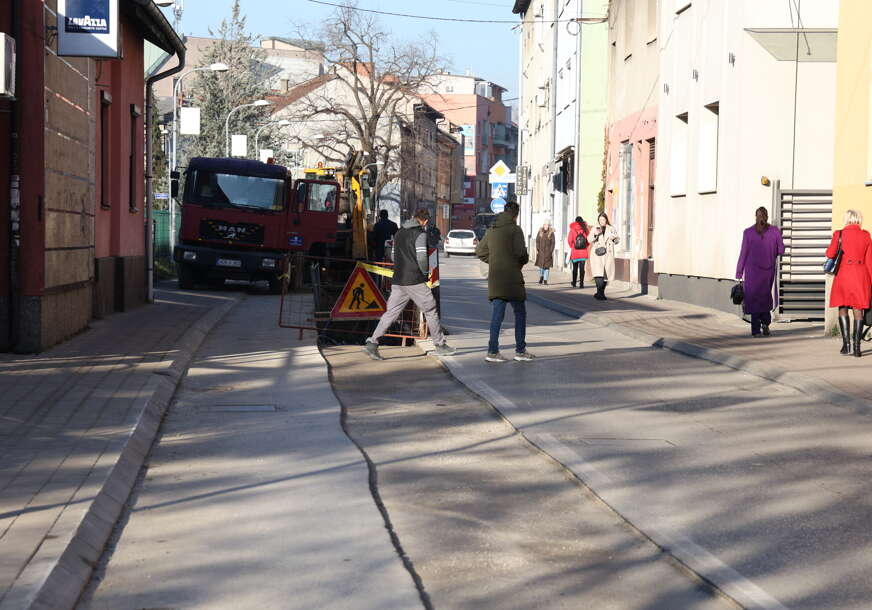 Jevrejska ulica toplana radovi