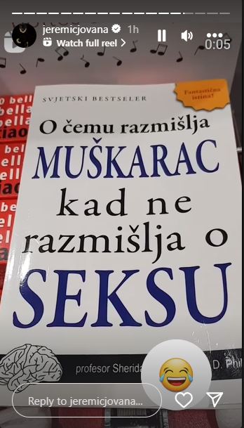 FOTO: JEREMICJOVANA/INSTAGRAM/SCREENSHOT