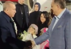 (VIDEO) U isto vrijeme sletjeli su avionom: Dodik i Erdogan doputovali u Antaliju