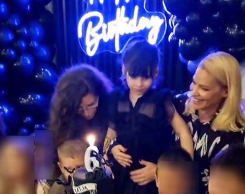 Nataša Bekvalac proslavila rođendan kćerki