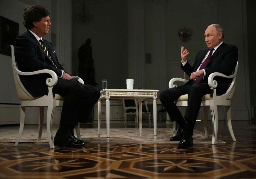Taker Karlson intervjuše Vladimira Putina