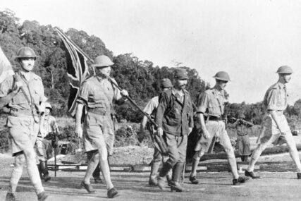 predaja britanskih vojnika u Singapuru 1942. godine