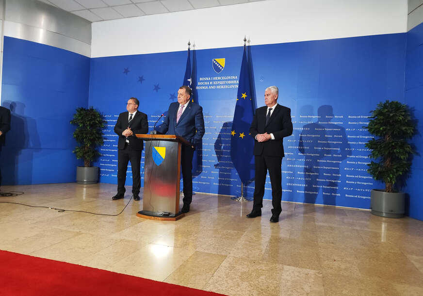 Milorad Dodik, Nermin Nikšić, Dragan Čović