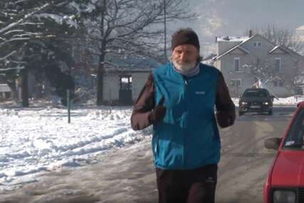 (VIDEO, FOTO) Vukota (73) ima više snage i volje od većine mladića danas:  U osmoj deceniji trči maratone, a stogodišnja majka mu najveća podrška