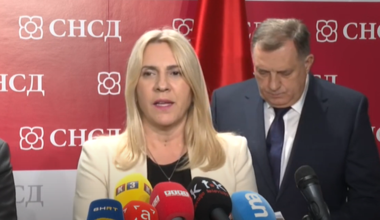"Domaće institucije su jedine relevantne u donošenju odluke u BiH" Cvijanovićeva poručila da država nema suverenitet ako postoji stranac koji nameće stavove