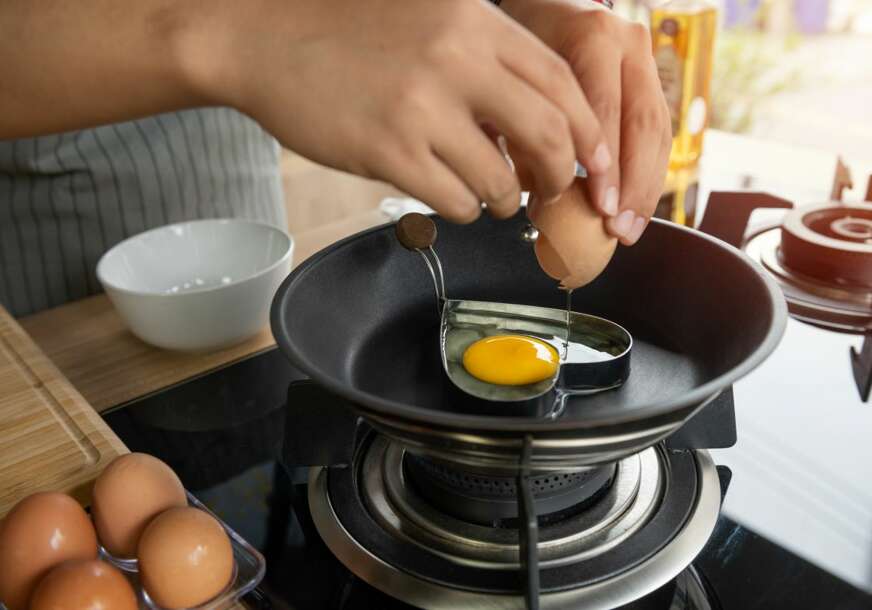 Priprema jaja za doručak