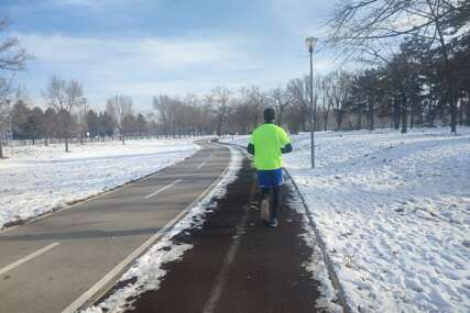 rekreacija trčanje snijeg