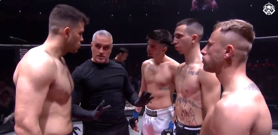(VIDEO) ČUDO U ŠPANIJI Eduardo Rijego se borio u oktagonu protiv trojice istovremeno, i pobijedio