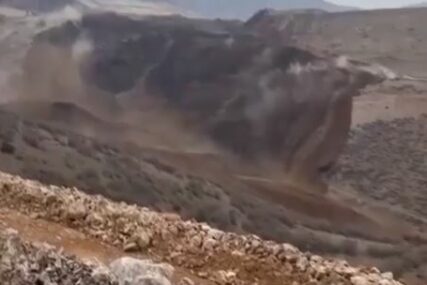 (VIDEO) Isplivali snimci rušenja rudnika zlata u Turskoj: U potragu za nestalim rudarima traga 400 osoba