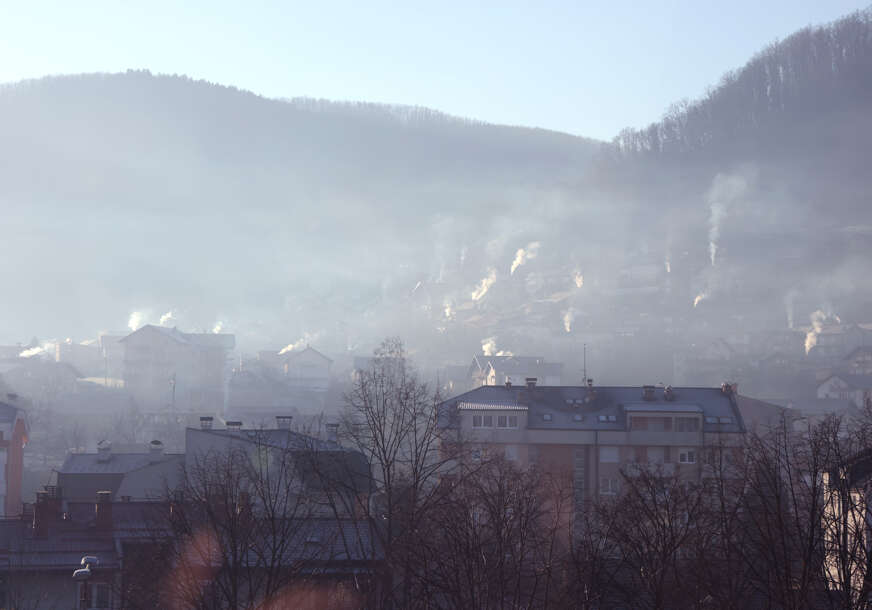smog dim zagađenost vrijeme zima ogrjev