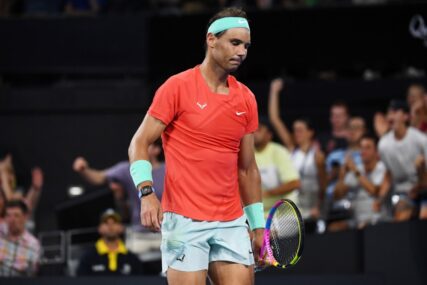 STRMOGLAV PAD Ovo je pozicija na kojoj se nalazi Rafael Nadal na ATP listi