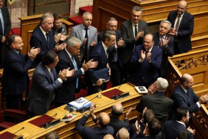 Podrška vladi u grčkom parlamentu