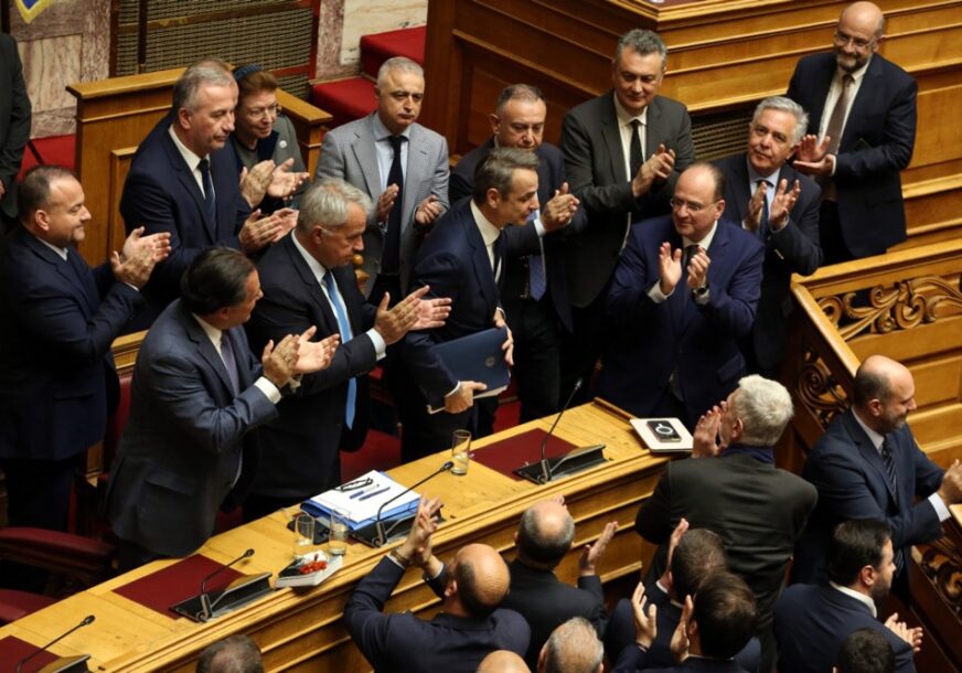 Podrška vladi u grčkom parlamentu