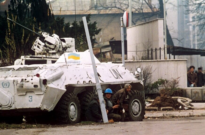 UN tokom rata u Sarajevu