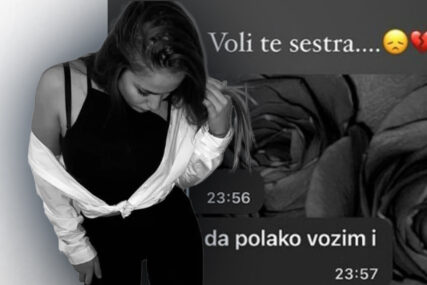 (FOTO) "Hvala ti što mi pričaš da polako vozim" Milica Kostadinović objavila šta joj je napisao BRAT KOJI JE POGINUO u stravičnoj nesreći