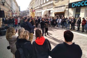 nastup Beogradskog sindikata u Gospodskoj ulici