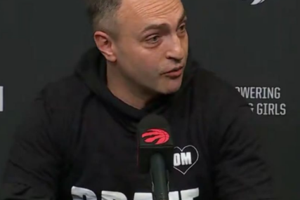 (VIDEO) NIKADA NEĆE BITI ZABORAVLJEN Rajaković nakon poraza svog Toronta odao počast Milojeviću sa prepoznatljivom majicom