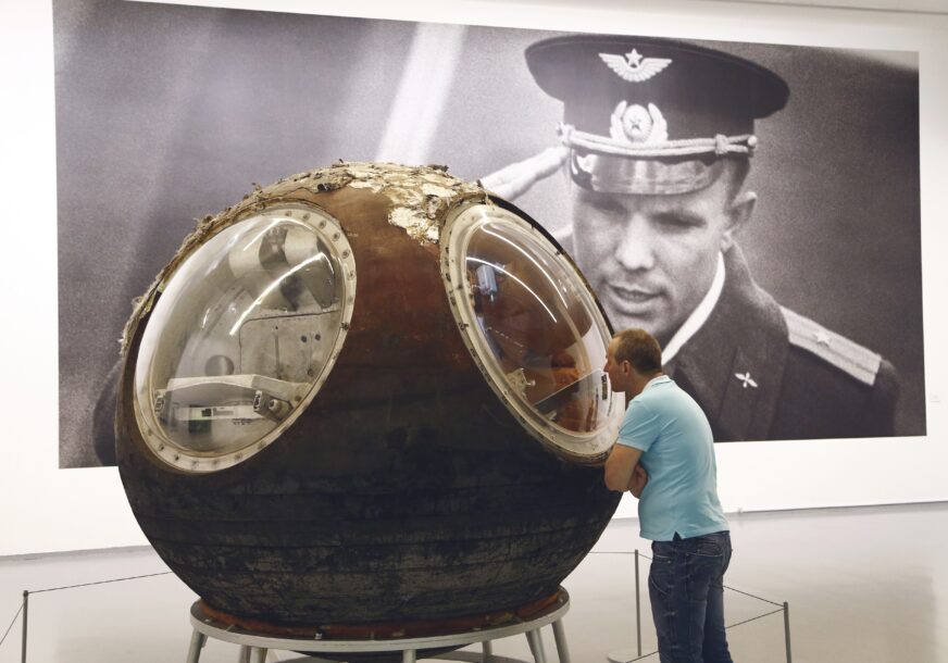 svemirska letjelica Vostok 1 kojom je Gagarin letio u svemir