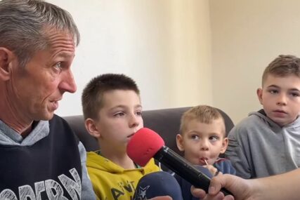 (VIDEO) "SIPALA MI JE NEŠTO U KAFU" Žena ga ostavila s troje male djece, kada se probudio nje više nije bilo