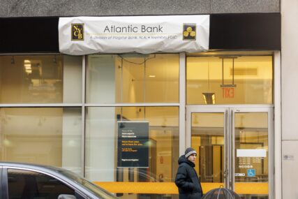 pogled na njujoršku banku