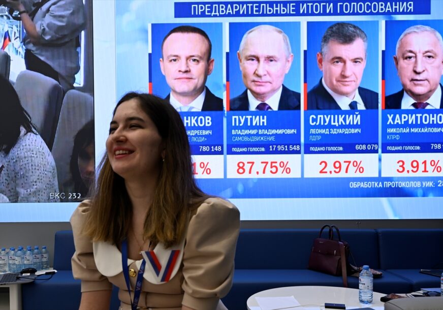 prvi rezultati izbora u Rusiji
