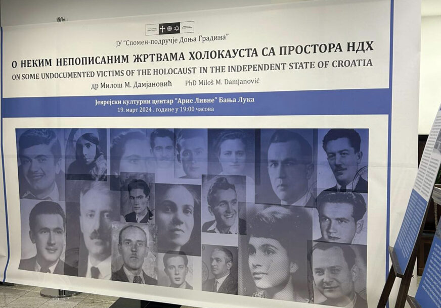(FOTO) "Nema ih ni među mrtvima ni među preživjelima" Izložba o nepopisanim žrtvama Holokausta u ustaškoj NDH