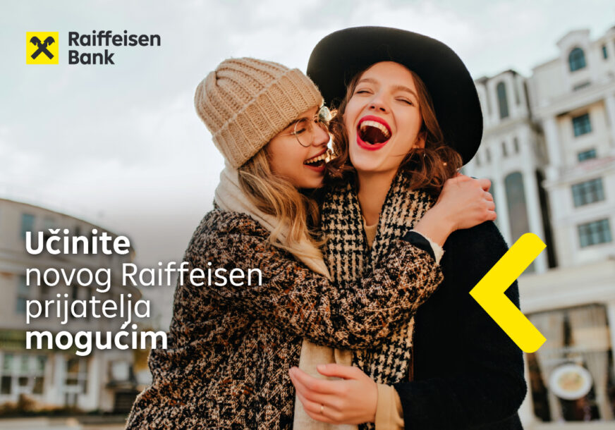 (FOTO) „Prijatelji po računu“ – program koji nagrađuje preporuke: Učinite novog Raiffeisen prijatelja mogućim