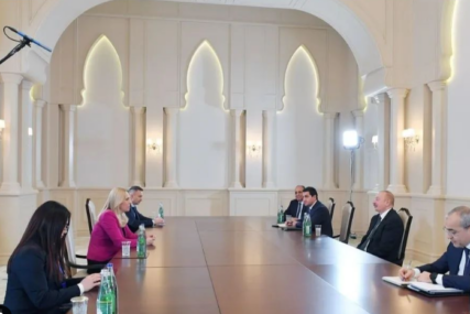 (FOTO) CVIJANOVIĆEVA U BAKUU Srpski član predsjedništva BiH sastala se sa predsjednikom Azerbejdžana, evo o čemu su razgovarali