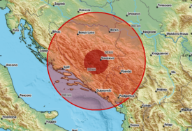 Jačina 2,8 stepeni po Rihteru: Ovo su detalji o zemljotresu u Mostaru