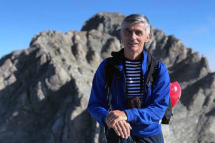 Zoran Vukadinović na planinarenju