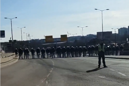 (VIDEO) SVE STAJE KADA SE IGRA DERBI Ulice Beograda blokirane, kordon policije pred meč na Marakani