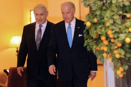 Džozef Bajden i Benjamin Netanjahu 