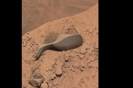 (VIDEO) "Ovo je stijena isklesana vjetrom" Razriješena misterija neobičnog objekta na Marsu