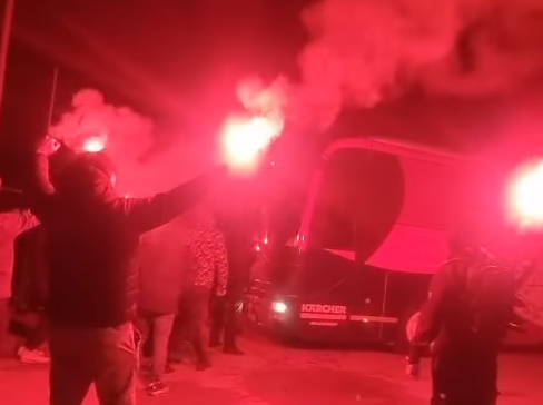 (VIDEO) Slavilo se i u Banjaluci: Lešinari priredili spektakularan doček fudbalerima Borca nakon trijumfa na Koševu
