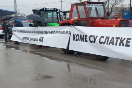(FOTO) "Ovo je samo borba za goli život" Protest ispred Okružnog tužilaštva u Banjaluci