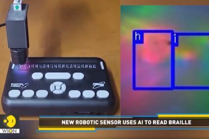 (VIDEO) NEVJEROVATNA TAČNOST Robot čita Brajevo pismo dvostruko brže od ljudi