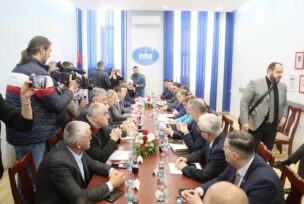 Sastanak Dodika i gradonačelnika Trebinja sa ministrima