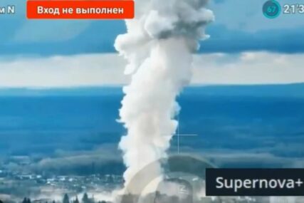 (VIDEO) Ogromna pečurka od dima: Društvenim mrežama kruži jezivi snimak, tvrde da su Rusi na Ukrajinu bacili ČUDOVIŠNU BOMBU