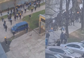 (VIDEO) ISPLIVALI SNIMCI SUKOBA Brutalna tuča između navijača Željezničara i Sarajeva, veliki broj njih uhapšen