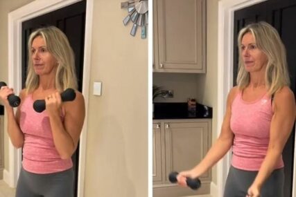 (VIDEO) EFIKASNE I JEDNOSTAVNE Fitnes instruktorka  pokazala vježbe za oblikovanje ruku, rezultati neće izostati