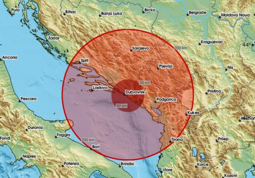Serija zemljotresa pogodila Balkan