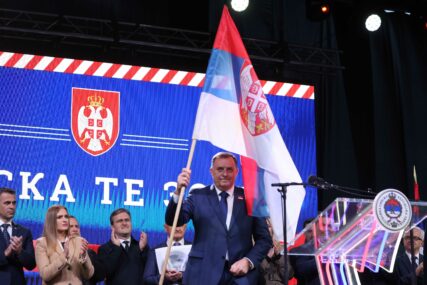 Milorad Dodik na mitingu "Srpska te zove"