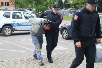 sprovođenje osumnjičenog za ubistvo na manjači u OJT Banjaluka
